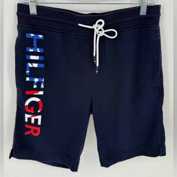 Tommy Hilfiger Blue and Red Hybrid Patriotic Shorts - Picture 3 of 13